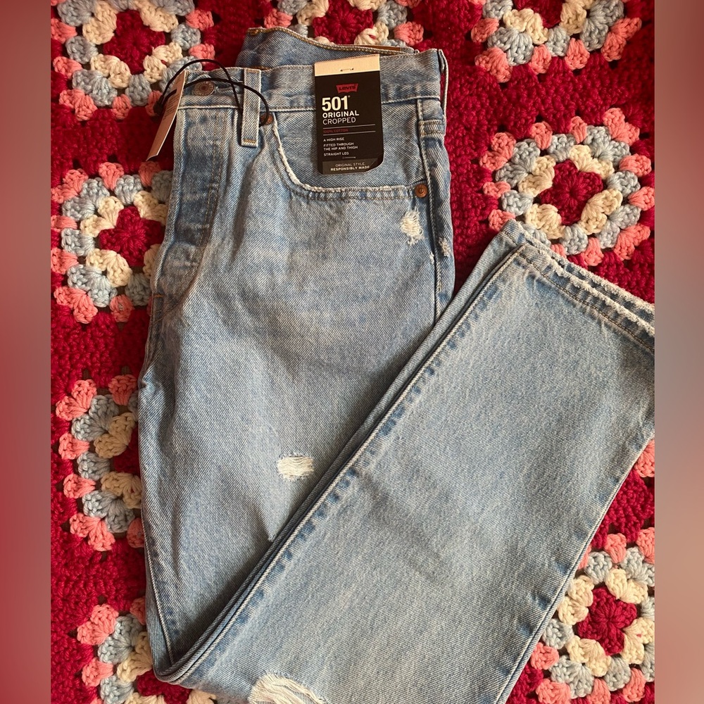 Levi’s 501 original cropped women’s jeans